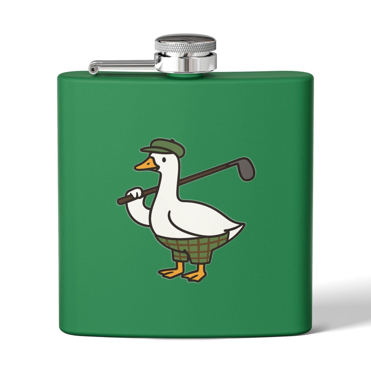 Goofy Goose Flask
