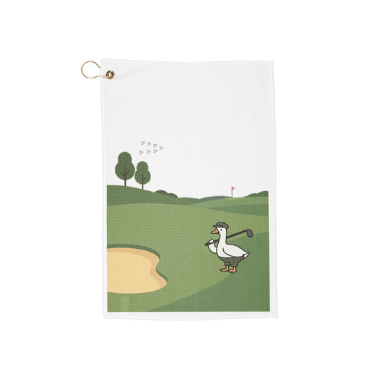 Goofy Goose Golf Towel